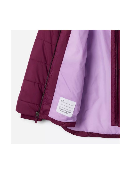 Columbia Kids Casual Jacket with Hood Marionberry