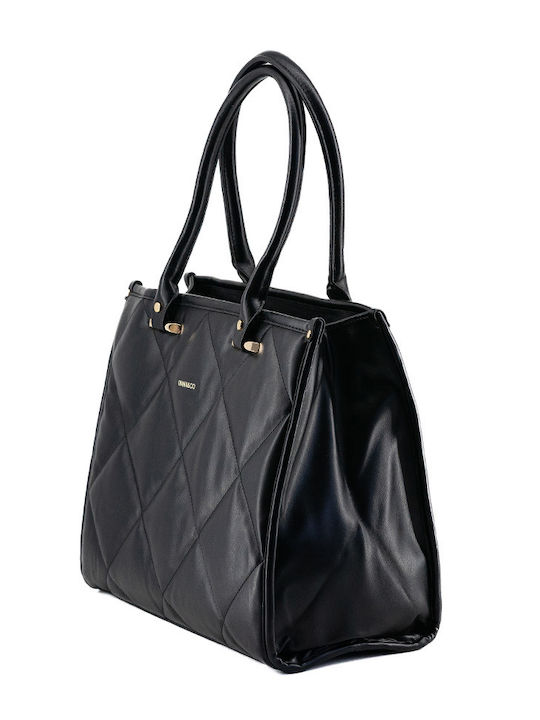 Diana & Co Damen Tasche Schulter Schwarz