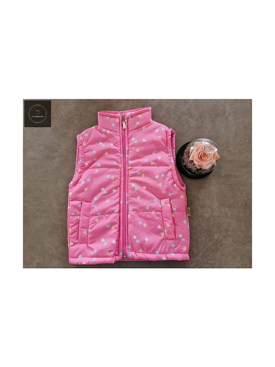 Maibella Kids Kids Casual Jacket Sleeveless Pink