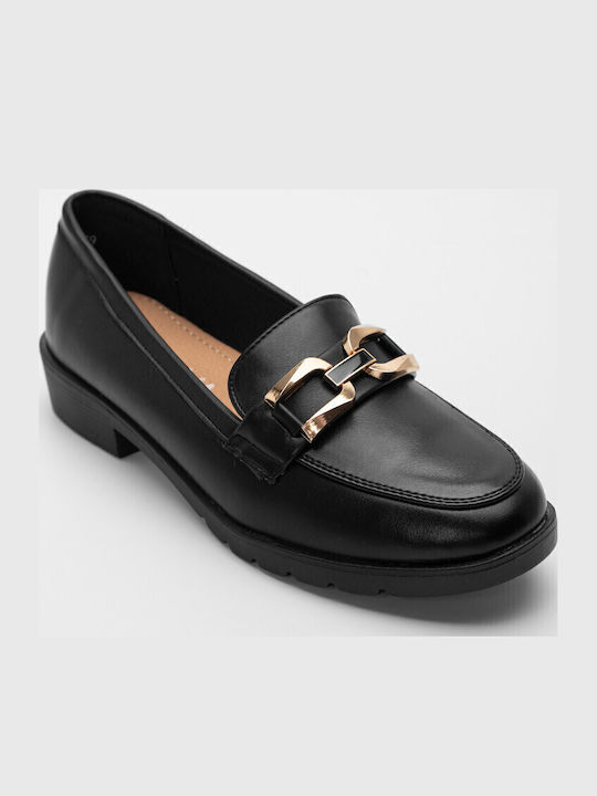 Γυναικεία Loafers σε Μαύρο Χρώμα