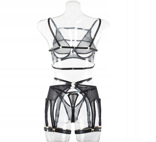 Seturi de lenjerie sexy Negru