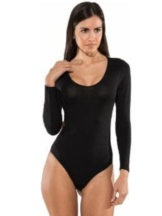 Miorre Frauen Bodysuit Schwarz