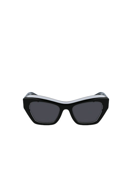 Lanvin Women's Sunglasses with Black Plastic Frame LNV663S-010