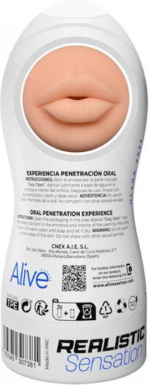Alive - Maxi Flex Male Masturbador Oral Size L