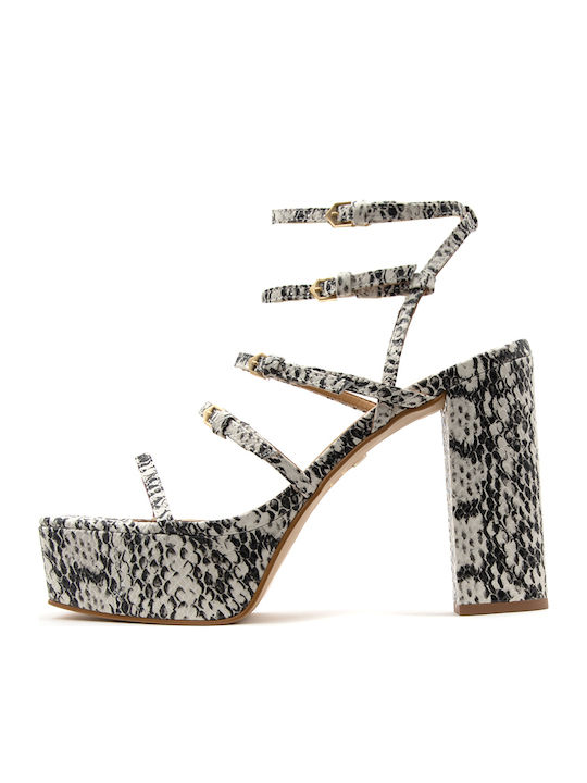 Carrano Leather Sandals White