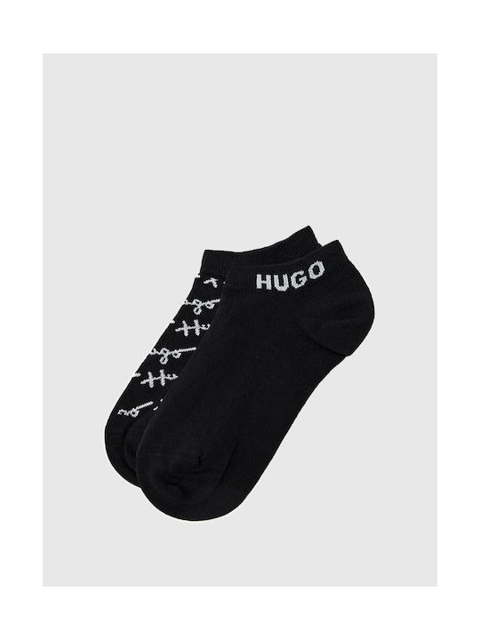 Hugo Boss Women's Socks Black 2Pack