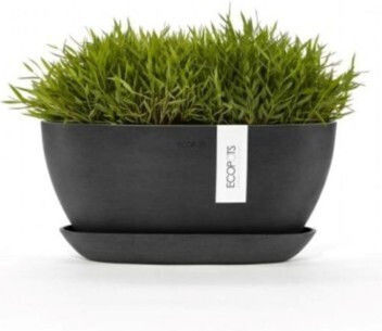 Ecopots Plate Pot Black 25.6x11.7cm 74.044.30