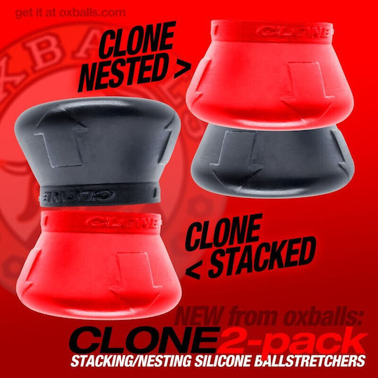 Oxballs Cock Ring Schwanz Silikon Schwarz
