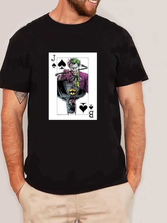 Fruit of the Loom Batman Joker Original Tricou Batman Negru Bumbac