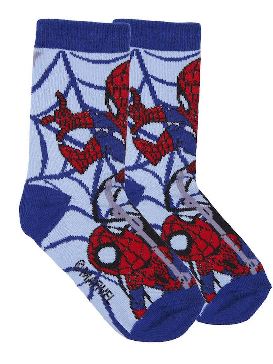 Spiderman Παιδικές Κάλτσες Πολύχρωμες 5 Ζευγάρια