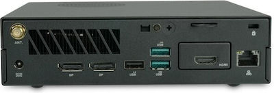 Terra Wortmann AG 6000V6.1 Silent Greenline Mini PC (Nucleu i5-12400/8GB DDR5/500GB SSD/W11 Acasă)