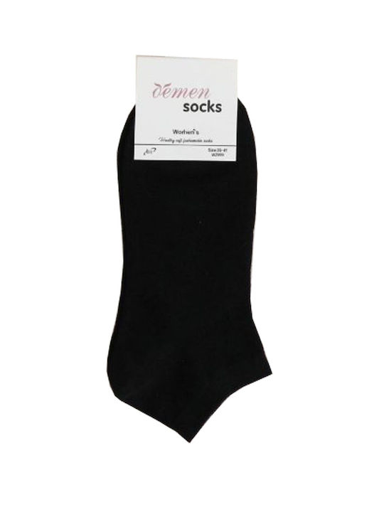 Demen Damen Socken Grey - Black - Anthracite 3Pack