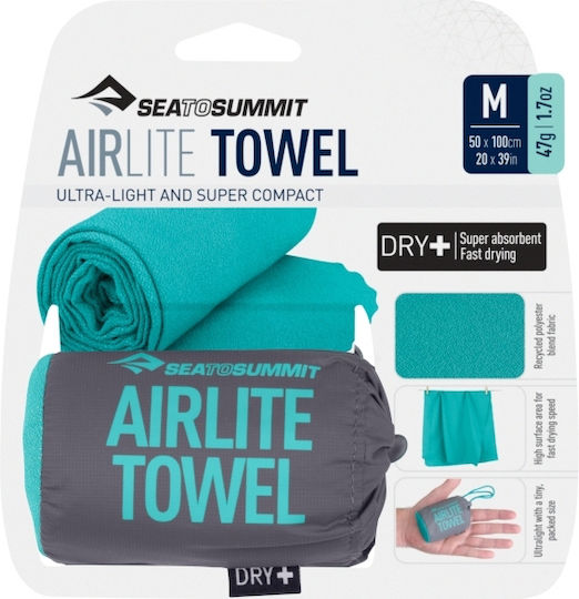 Sea to Summit Beach Towel Turquoise