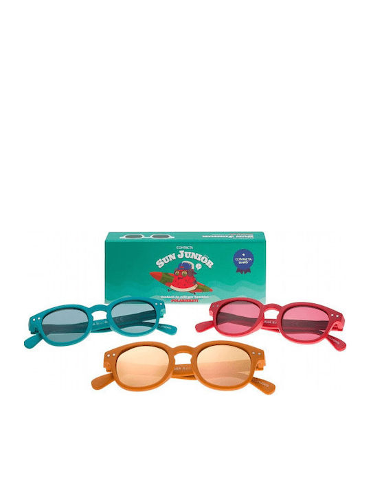 Junior Παιδικά Γυαλιά Ηλίου με Polarized Φακό Πορτοκαλί για 3+ Ετών
