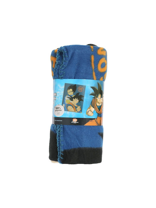 Toei Animation Blanket Fleece Dark Blue 100x140cm