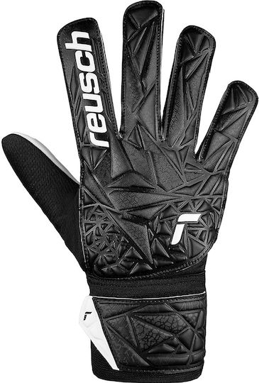Reusch Attrakt Starter Solid Adults Goalkeeper Gloves Black