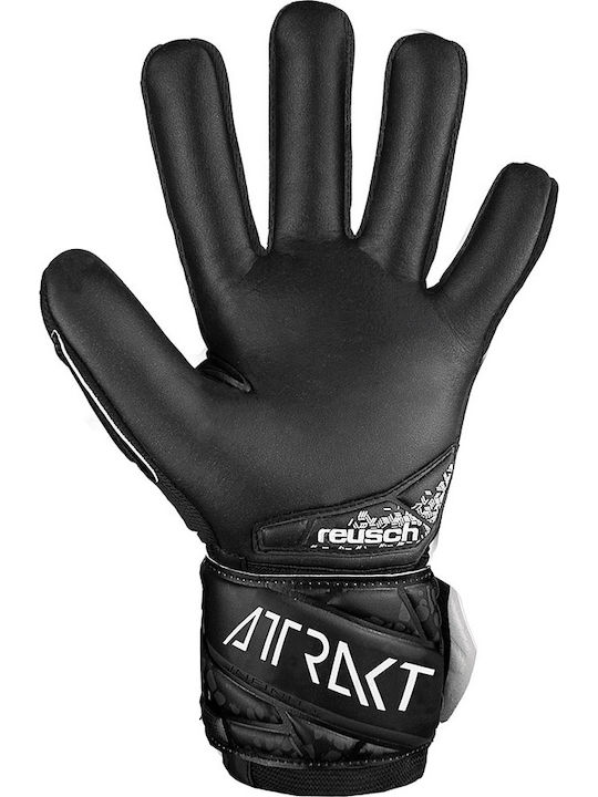 Reusch Attrakt Infinity Nc Γάντια Τερματοφύλακα Παιδικά Μαύρα