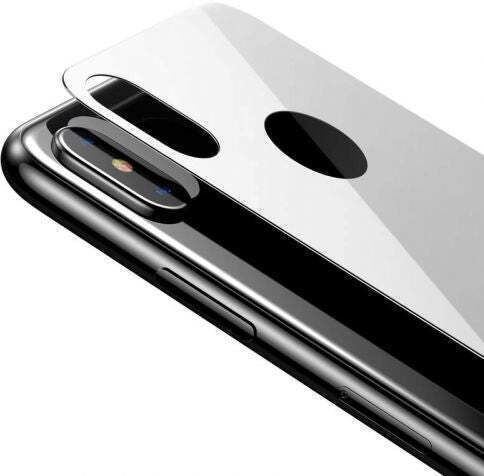 Baseus Glass Protector Протектор за камера Закалено стъкло White за iPhone XS