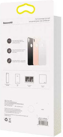 Baseus Glass Protector Protecție Cameră Tempered Glass Black pentru iPhone XR