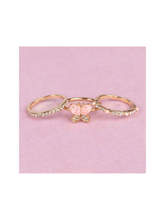 Great Pretenders Faux Kids Ring with Design Butterfly 92002