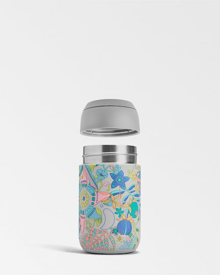 Chilly's Cup Series 2 Liberty Ποτήρι Θερμός Ανοξείδωτο BPA Free 340ml Tropical trails