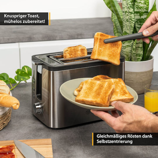 First Austria Φρυγανιέρα 2 Θέσεων 800W Inox