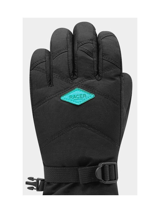 Racer Aurore 10 Kids Ski & Snowboard Gloves Black