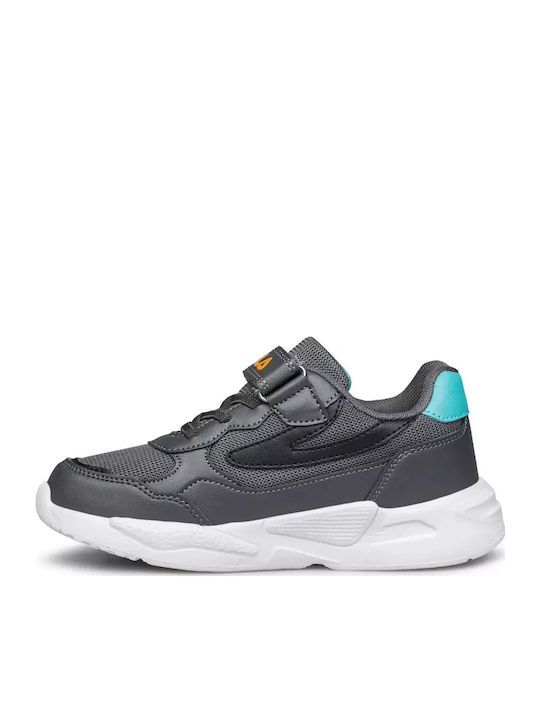 Willington V Kids Sneakers with Scratch Gray