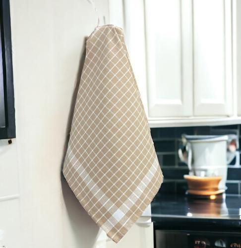 Linea Home Πετσέτα Κουζίνας από 100% Βαμβάκι σε Μπεζ Χρώμα 50x70cm