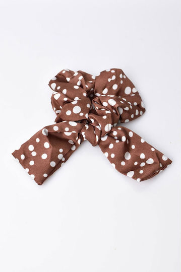 Potre Scrunchie Καφέ