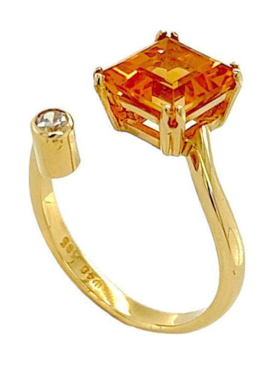 Xryseio Femeie Inel cu Zirconiu din Aur 14K