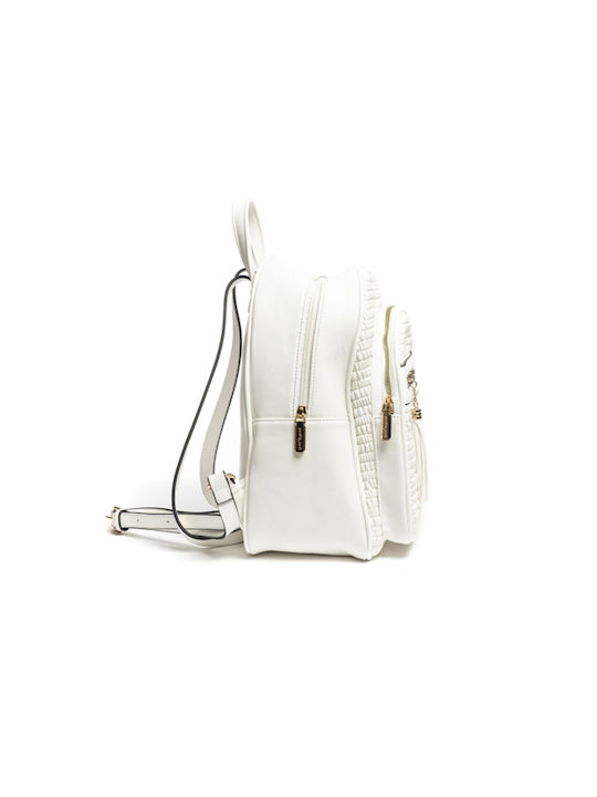 Gold & Gold Damen Tasche Rucksack Weiß