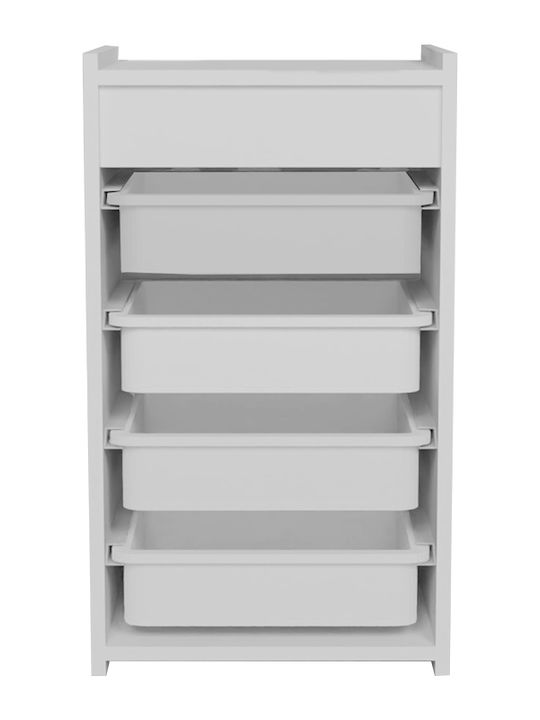 Toyli Wooden Storage Drawers L45xW30xH78cm