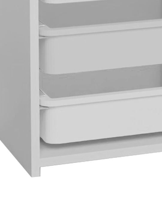 Toyli Wooden Storage Drawers L45xW30xH78cm