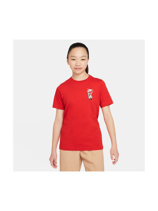 Nike Children's T-shirt red