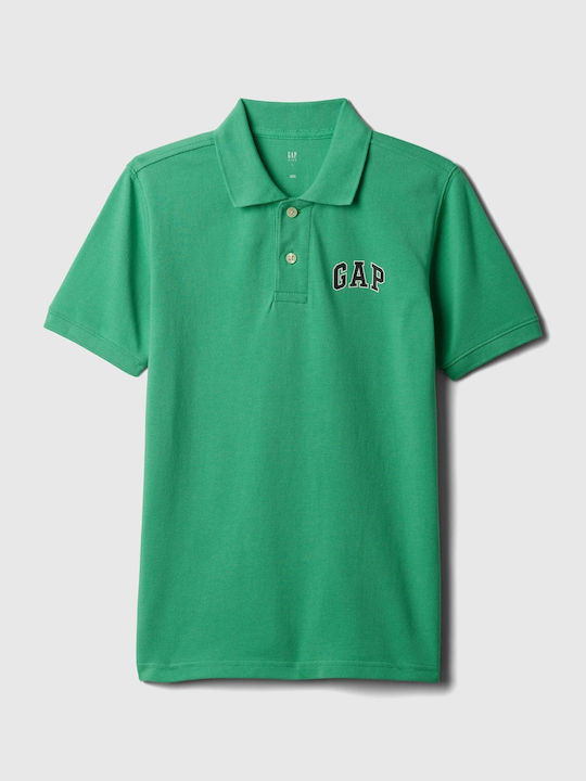 GAP Children's Polo Short Sleeve Green