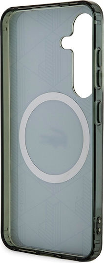 Lacoste Blend Monogram MagSafe Back Cover Plastic Khaki (Galaxy S24)