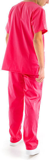 DS Wear Men's Fuchsia Pants & Blouse Set