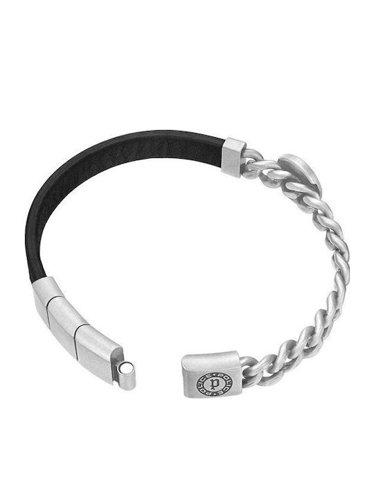 Police Crest Men's Bracelet Stainless Steel 19cm