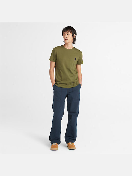 Timberland Men's Short Sleeve T-shirt Haki