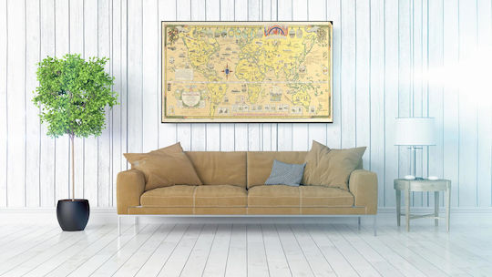 Paths Gemälde auf Leinwand 65x40cm