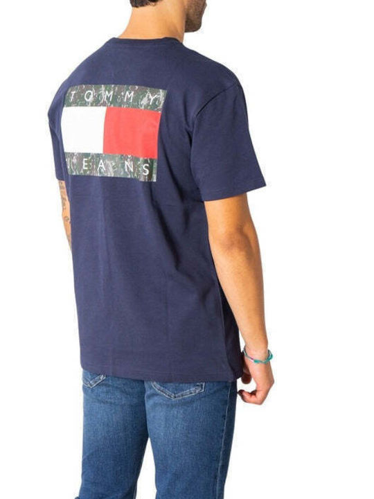 Tommy Hilfiger Men's Short Sleeve T-shirt Blue