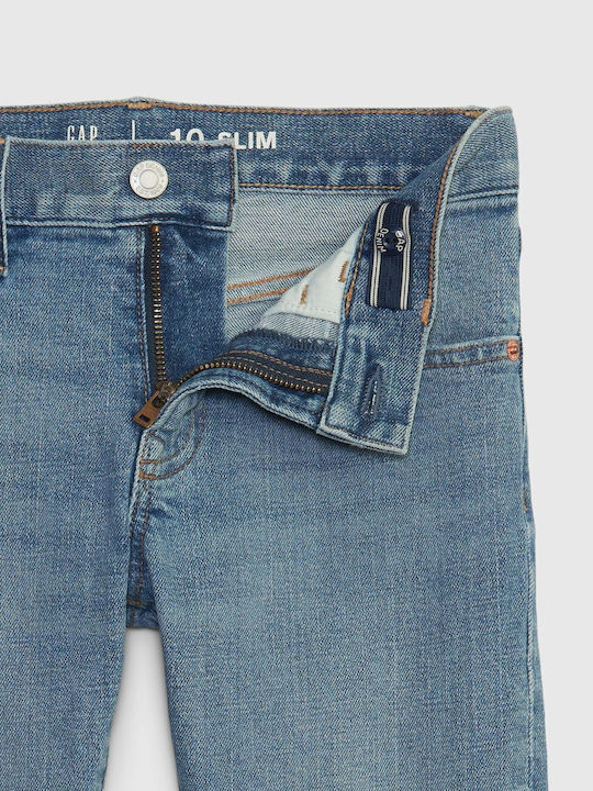 GAP Pantaloni copii din denim spălare ușoară Slim