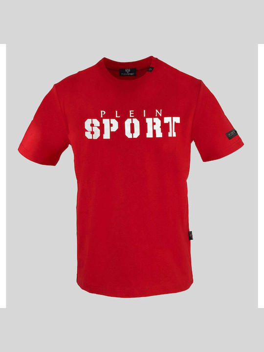 Plein Sport Men's Short Sleeve T-shirt Red