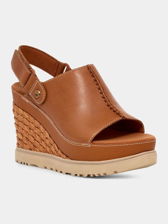 完売前に【レディース人気No.1】UGG Abbot Slide スリングバック Ugg Australia Abbot Καλοκαιρινές Γυναικείες Πλατφόρμες Ταμπά