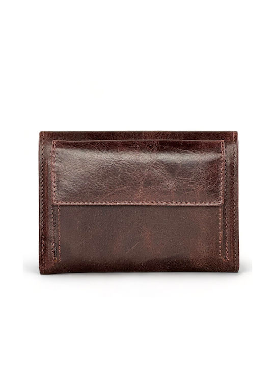 Forest Large Leather Women's Wallet Brown