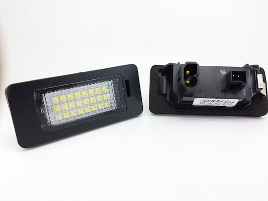 Depo Светлини За Регистрационната Табела LED BMW E39 / E60 / E90 / X5 / Серия 1 / Серия 3 / E91 / E92 / M3 / E46 / Ред 5 2007 2 Бройки