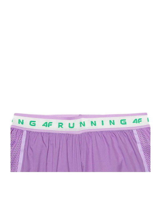 Women's Sporty Shorts Purple