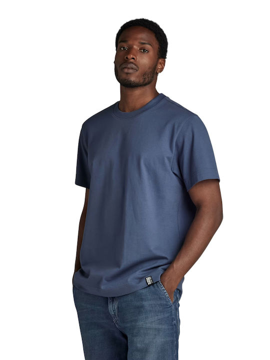 G-Star Raw Herren Kurzarmshirt Blau