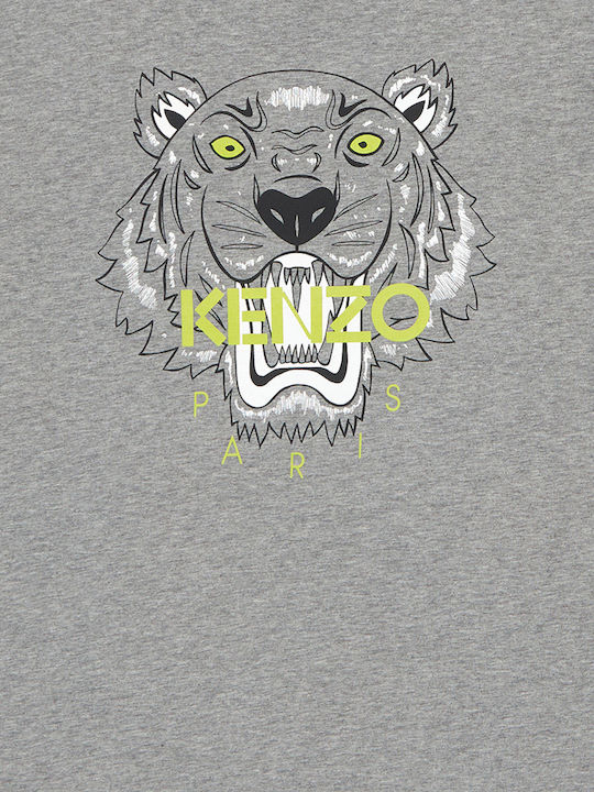 Kenzo Ανδρικό T-shirt Κοντομάνικο Γκρι